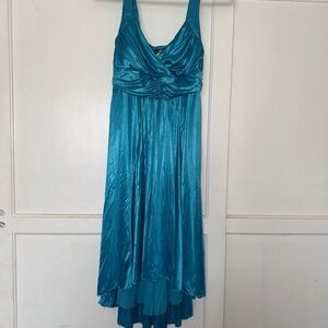 Satin finish y2k party dress